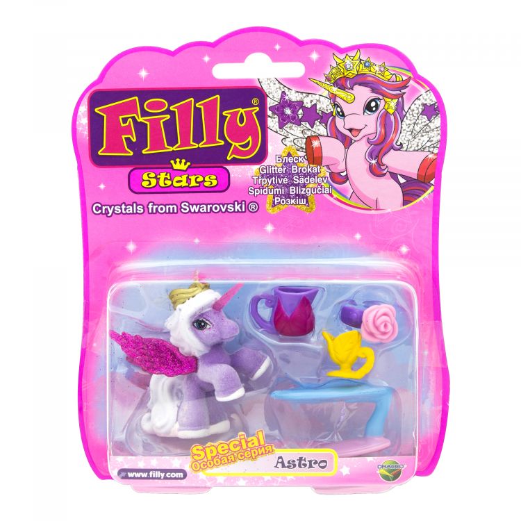 Игровой набор Filly Звезды «Лошадка Astro с аксессуарами»