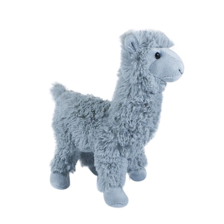 Мягкая игрушка Teddykompaniet Лама, серая, 32 см