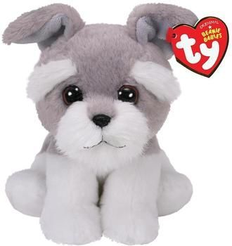 TY 42268 Beanie Boo's Мягкая игрушка Classic Собачка шнауцер Harper, 15 см