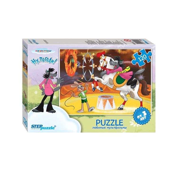 STEP puzzle 75028 Пазл Золотая серия - 3 Ну, погоди!, 120 деталей