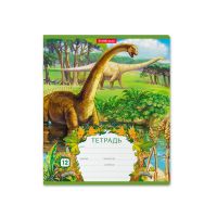 ErichKrause 46542ЕК Тетрадь ErichKrause ученическая 12л КЛЕТКА Эра динозавров