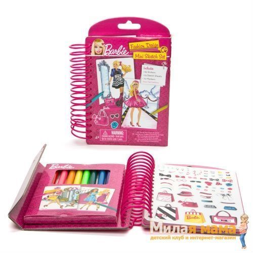 Fashion Angels 22305 Портфолио-блокнот "Барби"