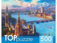 Рыжий кот ХТП500-4222 TOPpuzzle. Пазлы 500 элементов. ЛОНДОНСКИЙ ПЕЙЗАЖ