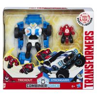 Hasbro C0655 Трансформеры Игровой набор "Роботы под прикрытием", Стронгарм и Трикоут