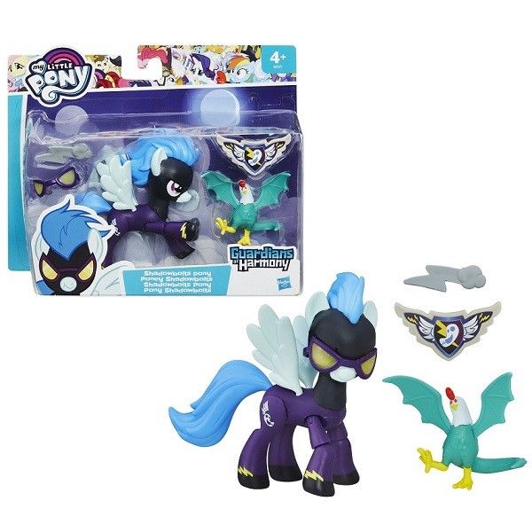 Hasbro B7571 MLP Фигурка «Харнители Гармонии» с артикуляцией, Shadowbolts