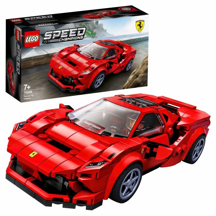 Lego Speed Champions 76895 Конструктор Лего Ferrari F8 Tributo, 275 деталей