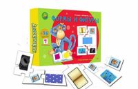 Рыжий кот ИН-8806 Игра настольная Ассоциации Формы и фигуры, 35 элементов