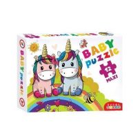 Дрофа-Медиа 3848 Пазл Baby Puzzle. Радужные единороги