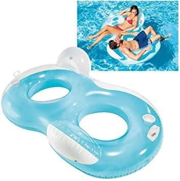 INTEX int56800EU Круг надувной INTEX двойной 198*117 см INTEX int56800EU Круг надувной INTEX двойной 198*117 см