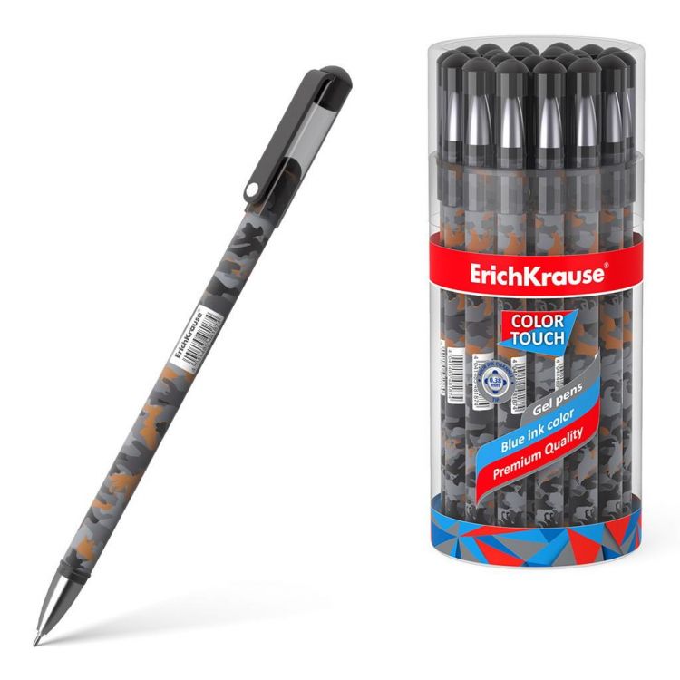 ErichKrause 48171ЕК Ручка ErichKrause ColorTouch Rough Native гелевая, цвет чернил синий ErichKrause 48171ЕК Ручка ErichKrause ColorTouch Rough Native гелевая, цвет чернил синий