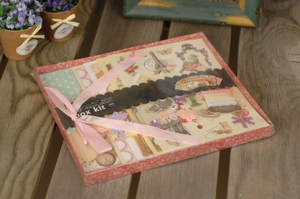 Color Kit SRA001 Набор для скрапбукинга Фотоальбом Кружева