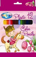 Centrum 84269 Карандаши пластиковые цветные Единорог, 12 цветов