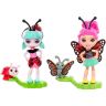 Mattel FXM87 Enchantimals® Petal Park Куклы Друзья-букашки, Бакси Бабочка и Ладелиа Божья Коровка