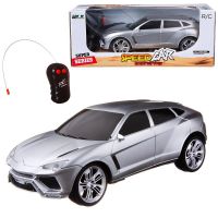 Junfa 3699-1G Машинка на радиоуправлении Junfa 2CH, световые эффекты, серебряная 15,5х10х10 см