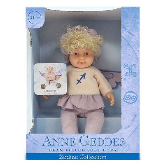 Unima 579522 Anne Geddes Кукла из серии "Знаки Зодиака" - Стрелец (21.11-21.12), 23 см