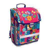 ErichKrause 48460ЕК-no Ранец с пластиковым дном ErichKrause ErgoLine 16L Patchwork