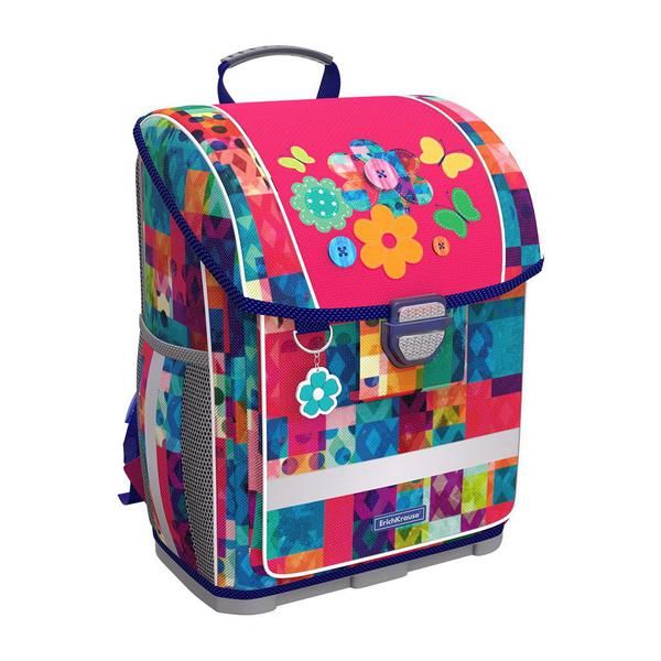 ErichKrause 48460ЕК-no Ранец с пластиковым дном ErichKrause ErgoLine 16L Patchwork ErichKrause 48460ЕК-no Ранец с пластиковым дном ErichKrause ErgoLine 16L Patchwork