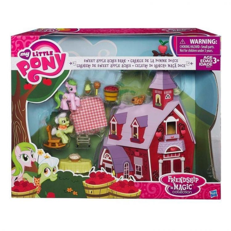 Hasbro B1371 MLP Игровой набор "Яблочная ферма Понивилль"