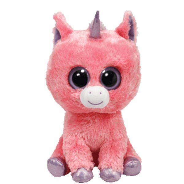 TY 36063 Beanie Boo's Мягкая игрушка Единорог Magic, 15 см