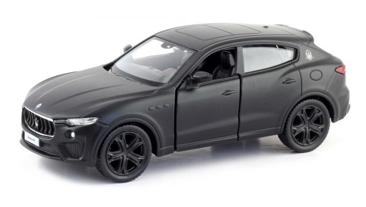 RMZ City 554986M Машина металлическая Maserati Levante GTS 2019, 1:32, цвет черный матовый