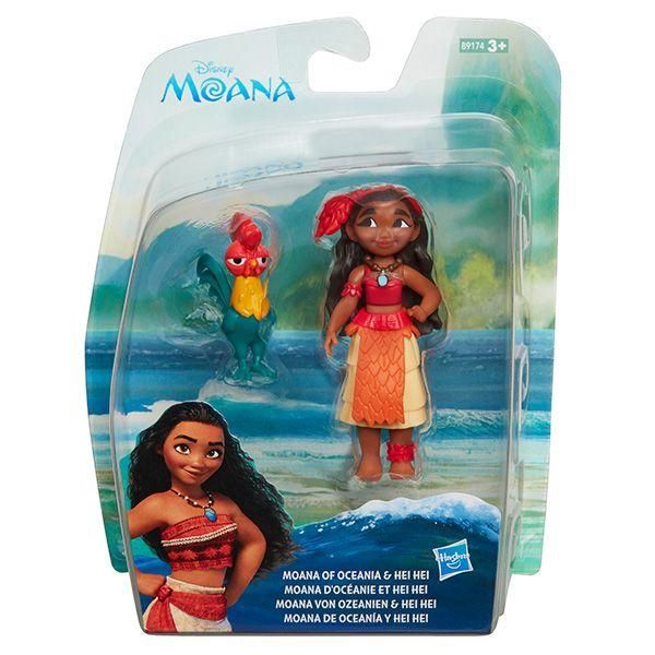 Hasbro B9174 Moana Маленькая кукла Моана и петух Хей Хей
