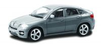 RMZ City 444002-GR Машина металлическая BMW X6, без механизмов, цвет серый, 1:43