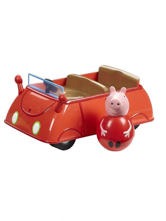 No name 28794-no PEPPA PIG. Игровой набор МАШИНА ПЕППЫ НЕВАЛЯШКИ с фигуркой Пеппы No name 28794-no PEPPA PIG. Игровой набор МАШИНА ПЕППЫ НЕВАЛЯШКИ с фигуркой Пеппы