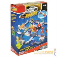 Motormax 76700 Dyna city Игровой набор Высокий мост (1 машина 1:64 в комплекте)