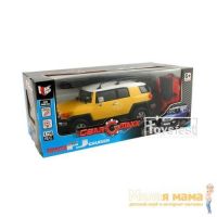 KidzTech 85031 Радиоуправляемый автомобиль Toyota FJ Cruiser, 1:16, желтый