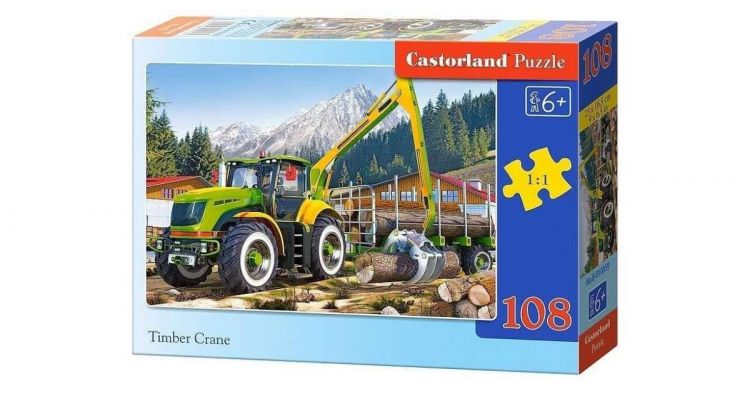 Castorland C180-018055 Пазл Лесовоз, 180 элементов
