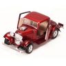 MOTORMAX 73251AC Коллекционная машинка 1932 Ford Coupe, 1:24, бордовая