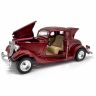 MOTORMAX 73251AC Коллекционная машинка 1932 Ford Coupe, 1:24, бордовая
