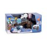 Robocar POLI 83317 Обрушающийся мост с металлической машинкой Масти