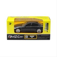 RMZ City 344002SM Машина металлическая BMW X6, черный матовый цвет, 1:64