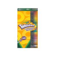 Crayola 68-7411 Набор выкручивающихся цветных карандашей, 40 штук
