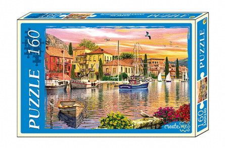Рыжий Кот МГ160-4040 Пазл Венецианский канал на закате, 160 элементов Рыжий Кот МГ160-4040 Пазл Венецианский канал на закате, 160 элементов