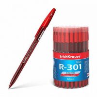 ErichKrause 46774 Ручка шариковая R-301 Original Stick 0.7, цвет чернил красный
