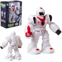 Junfa ZY1215201/красный Робот Junfa Бласт Космический воин электромеханический со световыми и звуковыми эффектами бело-красный