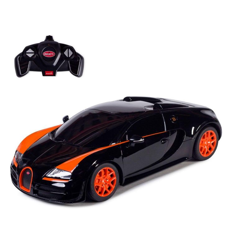 RASTAR 53900B Машинка на радиоуправлении RASTAR Bugatti Veyron Grand Sport Vitesse, 1:18 RASTAR 53900B Машинка на радиоуправлении RASTAR Bugatti Veyron Grand Sport Vitesse, 1:18