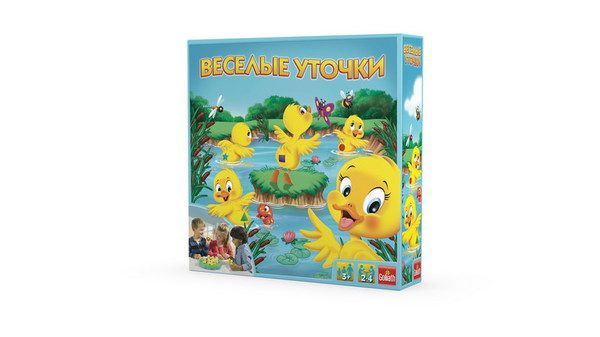 GOLIATH 30905.006 Игра настольная Веселые уточки, в коробке