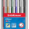 ErichKrause 38998 Набор гелевых ручек Glitter, 6 штук