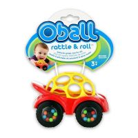 Oball 81510 Развивающая игрушка Машинка красная