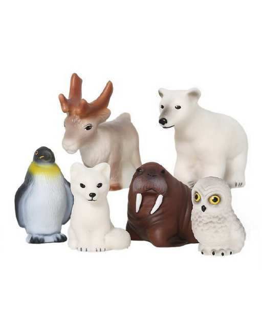 Весна В3467 Игровой набор Животные Арктики и Антарктики, 6 штук