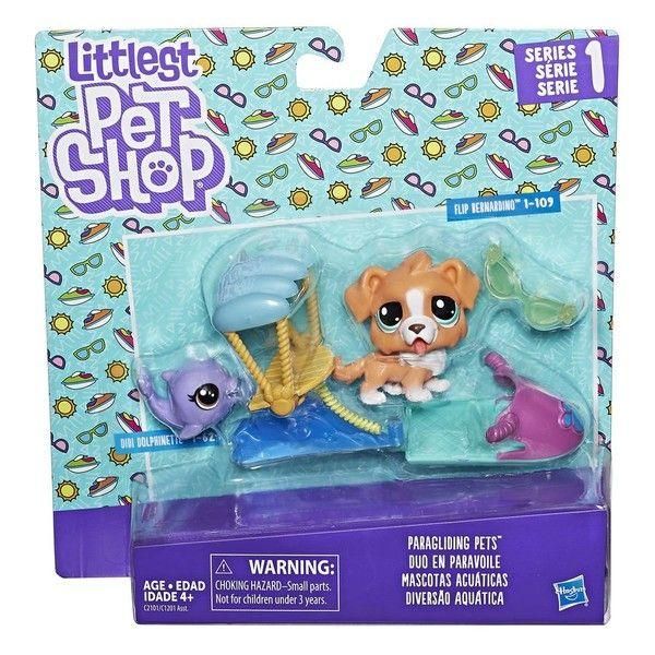 Hasbro C2101 LPS S1 Игровой набор Петсы на параплане