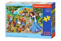 Castorland В-13401 Пазл Castorland MIDI Белоснежка и 7 гномов 120 деталей