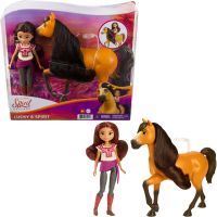 Mattel GXF21 Spirit Игровой набор Кукла Лаки и конь Спирит