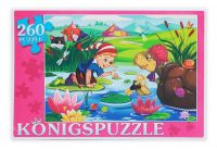 Konigspuzzle ПК260-5864 Пазл Приключения Буратино, 260 элементов