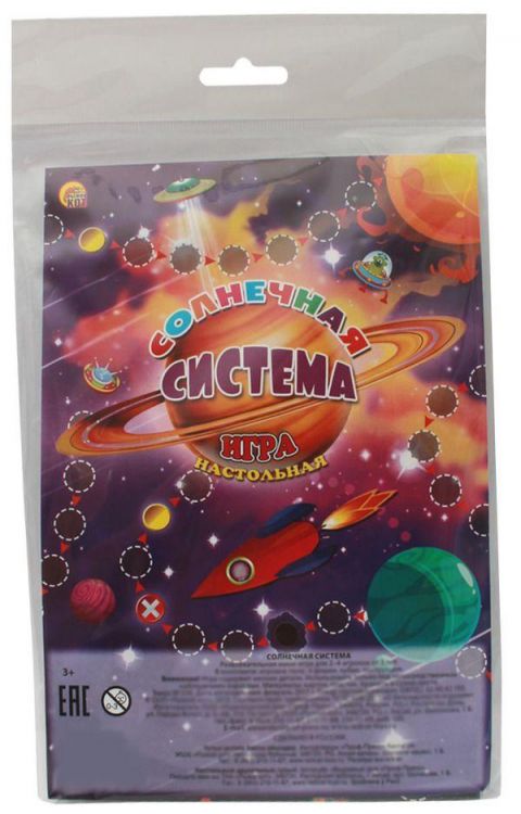 Рыжий Кот ИН-7358 Игра настольная мини Солнечная система
