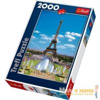 Trefl 27051 Пазл Эйфелева башня, 2000 деталей