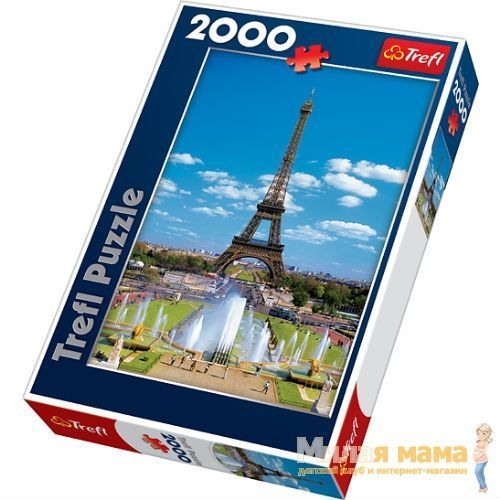 Trefl 27051 Пазл Эйфелева башня, 2000 деталей